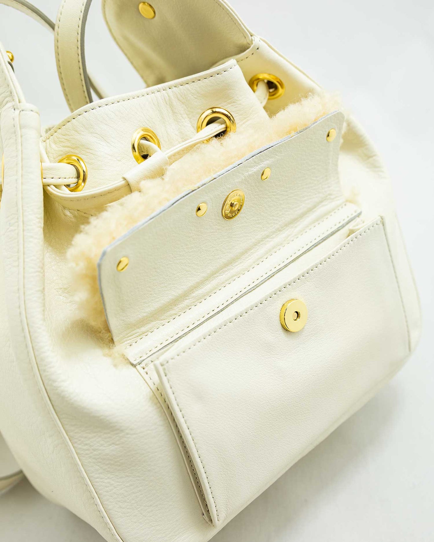 ムートンコンビ ショルダーバッグ